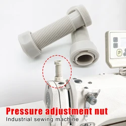 2pcs sewing machine flat car head pressure adjusting screw nut computer flat car pressure adjusting screw plastic screw nut