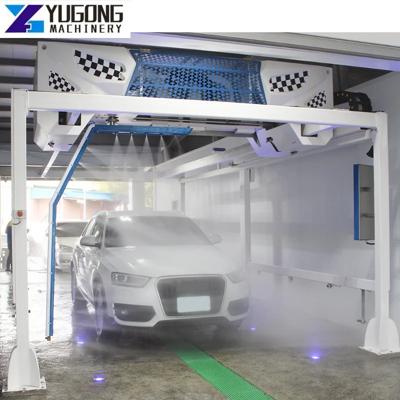 Effortlessly Clean Car with High Efficiency 360 Touchless Automatic Car Wash Machine Advanced car wash technology