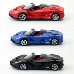 1:36 Ferraris Laferrari convertible Toy Alloy Car Diecasts & Toy Vehicles Sound and light Car Model Collection Car Toys