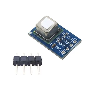 SCD40 SCD41 gas sensor module detects CO2, carbon dioxide, temperature and humidity with a sensor I2C communication