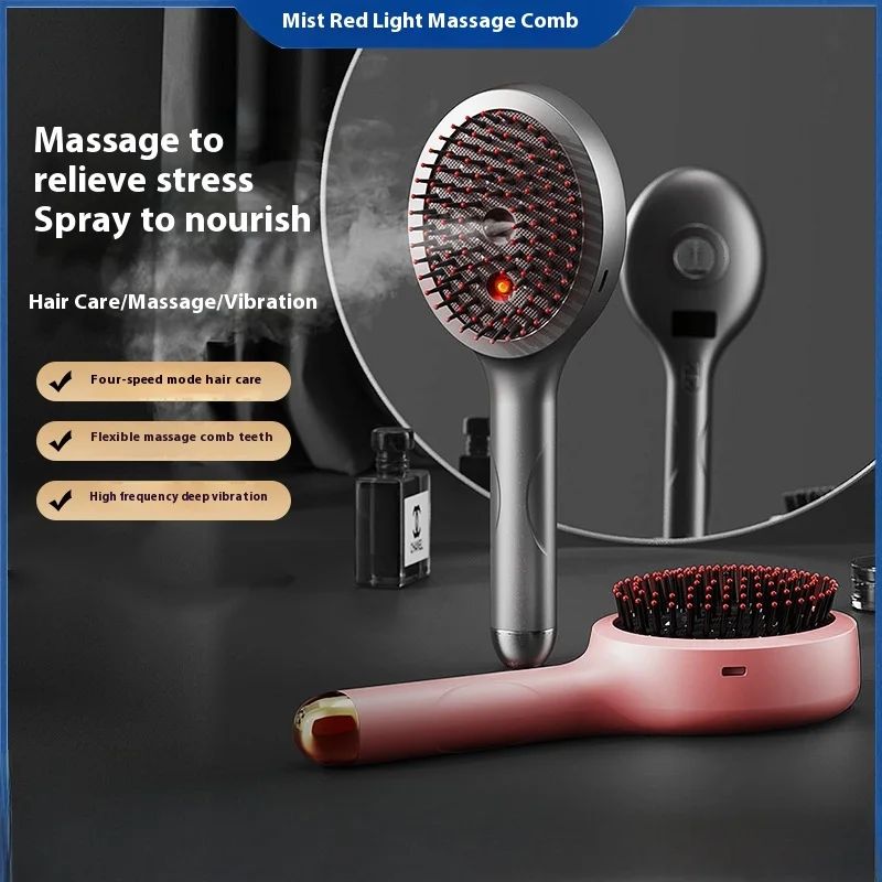 

Vibrating Massage Comb Scalp massager anti-hair loss