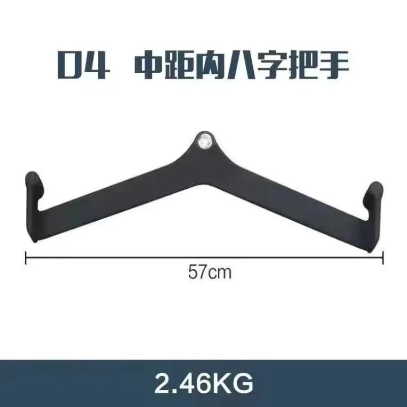 Lat Pulldown Rowing Handle Dip‑Coated Grip Gym Accessory For High Low Pull Back Strength Training Replacement Component