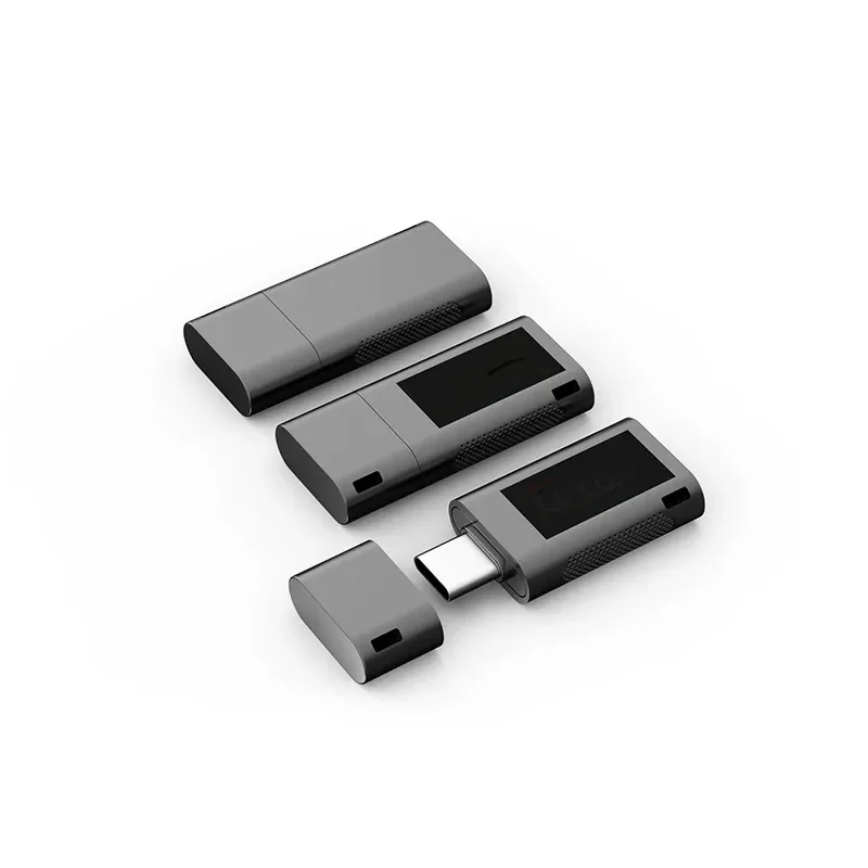 High Performance Type-C USB Flash Drive 512GB | Mini Metal Design with Illuminated Logo, High-Speed Storage