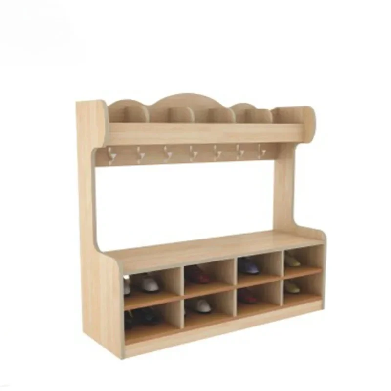 Easy-to-Assemble 7-Box Toy Cabinet for Kids' School Furniture