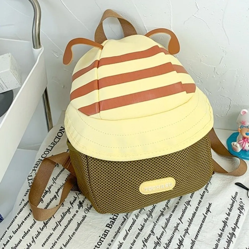 حقيبة ظهر للأطفال على شكل فراولة حلوة من قماش الفاكهة حقيبة نهارية كرتونية ذات سعة كبيرة وأكتاف مزدوجة حقيبة مدرسية للطلاب في الهواء الطلق