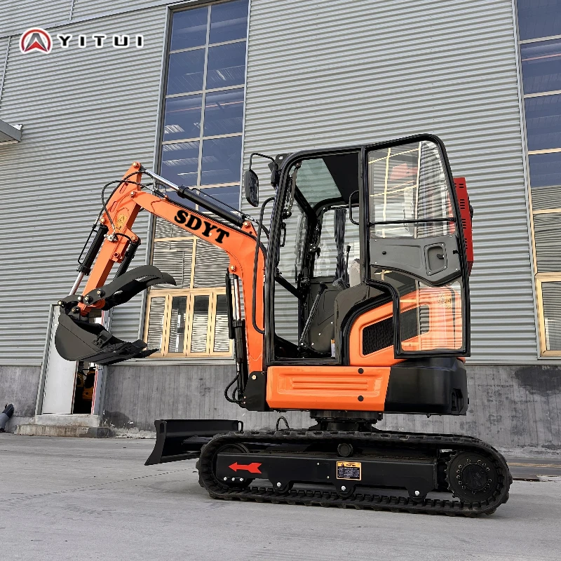 حار 2.5 طن حفارة مخصصة عالية الجودة المشتري صور حقيقية Ce Epa Euro 5 Kubota محرك التسليم السريع حفارة صغيرة