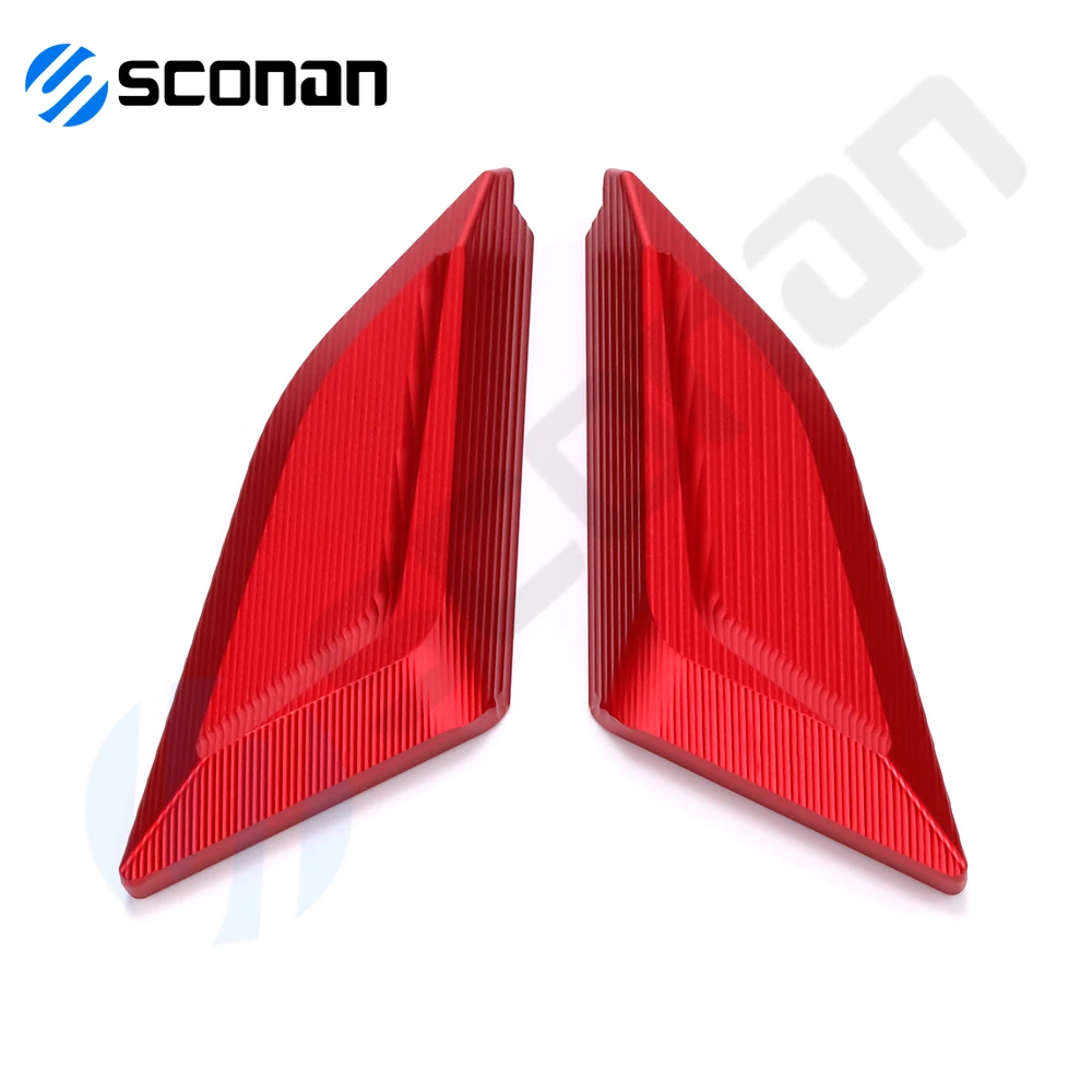 

For Ducati Panigale V2 V4 V4S V4R 2018 -2024 Motorcycle Windscreen Mirror Cover Driven Mirror Eliminators Cap Kit