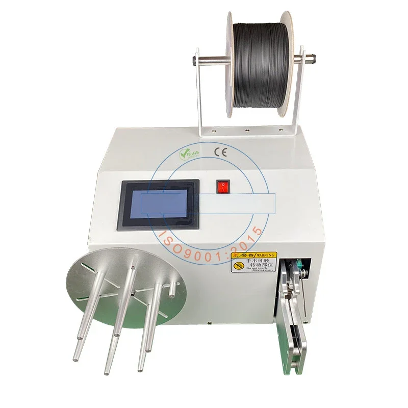 JCW-WB01N  Semi automatic wire winding twist machine electric cable coiling tie wrapping machine winder