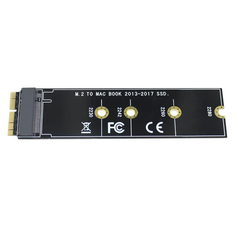 Conectores adaptadores SSD M2 a SSD para Macbook Air 2013 2014 2015 2016 2017 M.2 M Key PCIe X4 NGFF a SSD para Apple Laptop