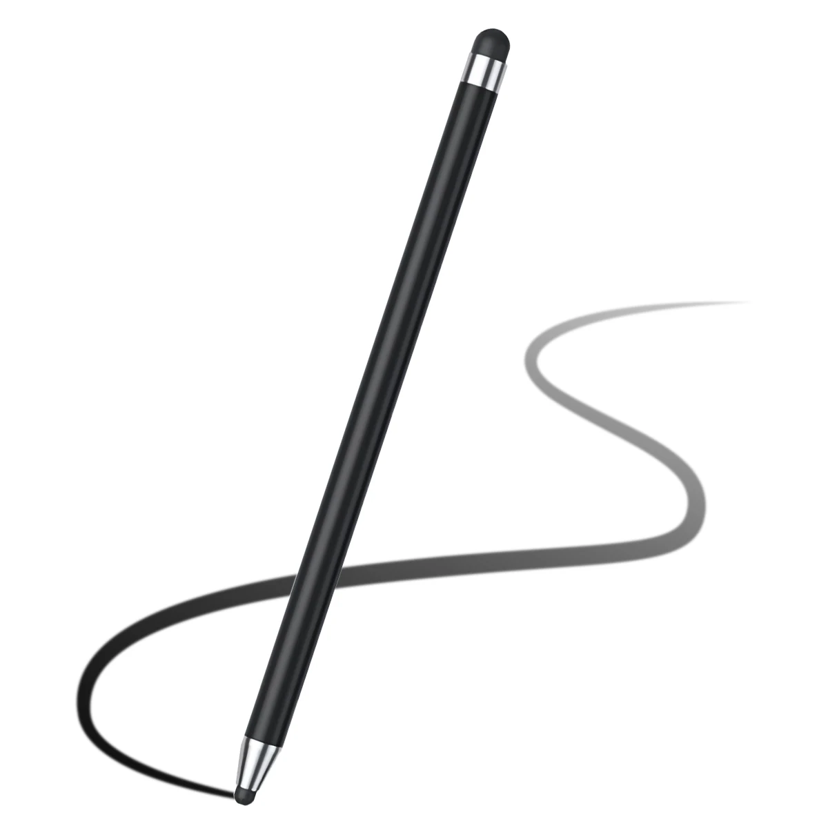 Touch Pen For iPad Android Smart Phone Stylus For Tablet Pencil Capacitive Stylus Double Dual Silicone Head High Precision
