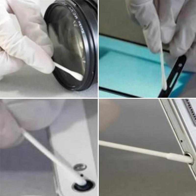 مسحة تنظيف قطنية للاستعمال مرة واحدة ، خالية من الغبار ، سماعة أذن ، سماعة رأس ، منفذ شحن الهاتف ، إكسسوارات ، 50 ، من من من من من من من من من من من القطن #2