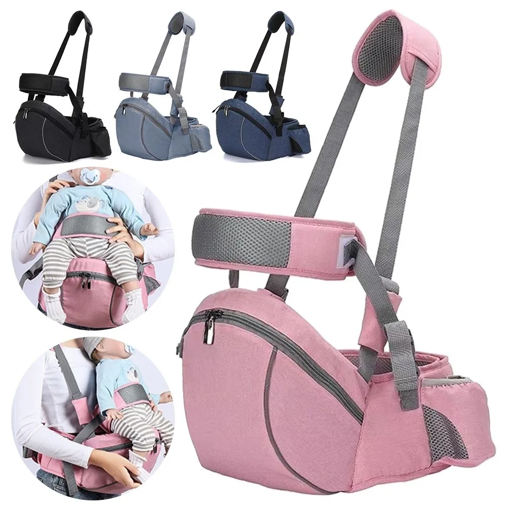 

Higih Quality Portable Baby Carrier Breathable Adjustable Waist Stool Detachable Multifunctional Infant Carrie Kids