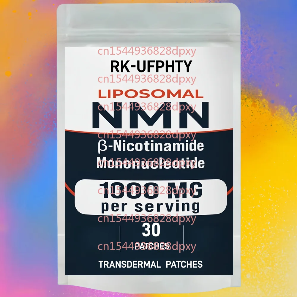 30 Adesivos Transdérmicos de NMN (Nicotinamida Mononucleotídeo) - Precursor de NAD para Energia