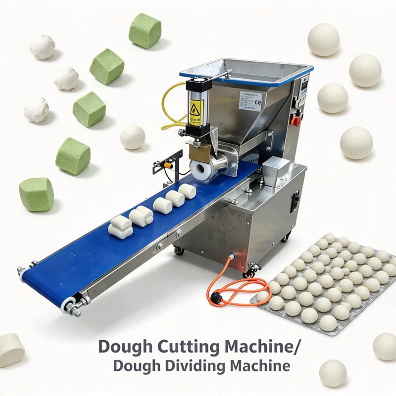 Quantitative Dough Divider Machine For Moon Cake Stuffing Bread Biscuit Pizza Dough Cutter Machine
