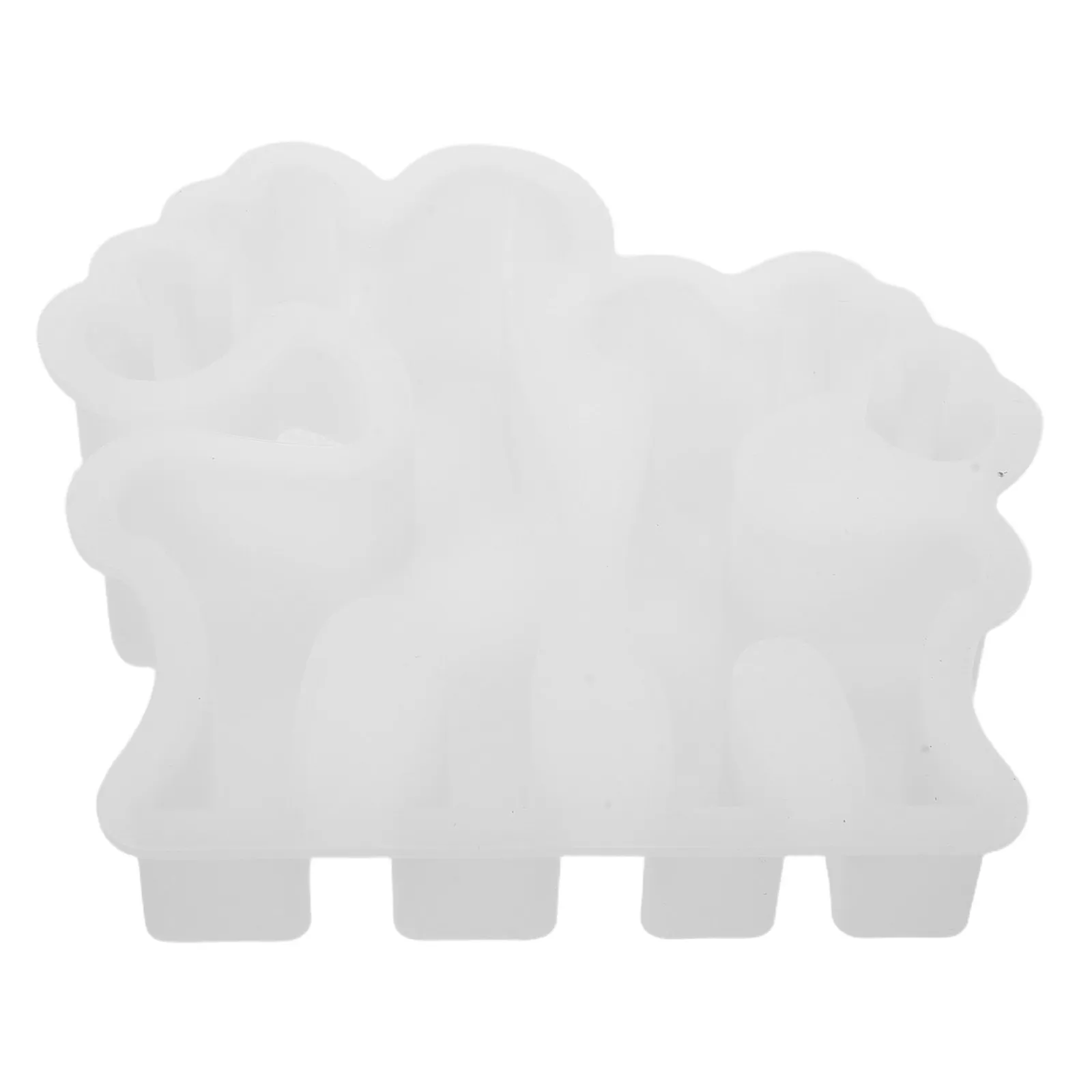 Double-Cavity Reindeer Silicone Mold Heat Resistant for DIY Xmas Crafts Resin Casting Table Decor Holiday Decoration Elk Shape
