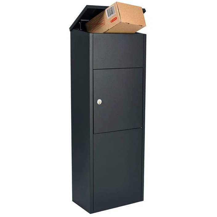 

Galvanized Steel Parcel Drop Mail Box Stainless Waterproof Storage Box Parcel Delivery Box