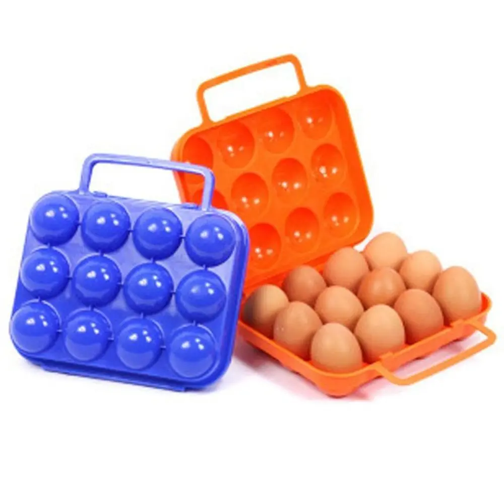 

Outdoor Tools Plastic 6/12Grid Organizer Case Egg Container Storage Box Eggs Case Eggs Box Egg Holder Egg Storage Box