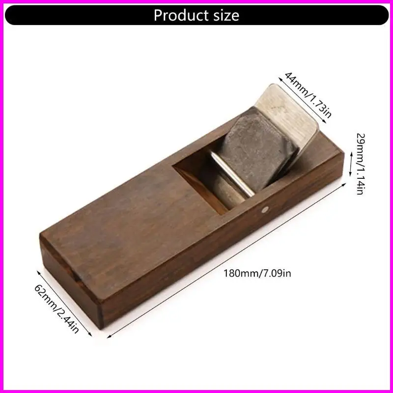 أداة يدوية صغيرة لطائرة النجارة، أداة تشذيب الخشب، أداة صنع الأثاث لتنعيم الأسطح الخشبية وتشطيبها