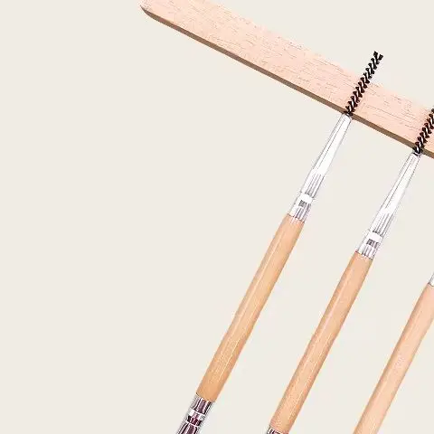 눈썹 브러쉬 속눈썹 빗 메이크업 브러쉬 듀얼 엔디드 플랫/앵글드 브러쉬 스풀리 브러쉬 2 in 1 속눈썹 눈썹 브러쉬 세트 메이크업 도구