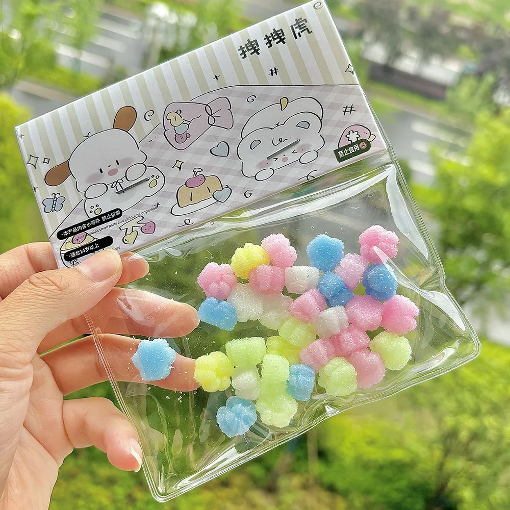 Heilung Kawaii Macron Mini Katze Klaue Snapper Prise Squeeze Spielzeug niedlichen Raum dekoration Anhänger Mädchen Kinder Geburtstag Geschenk Ornamente