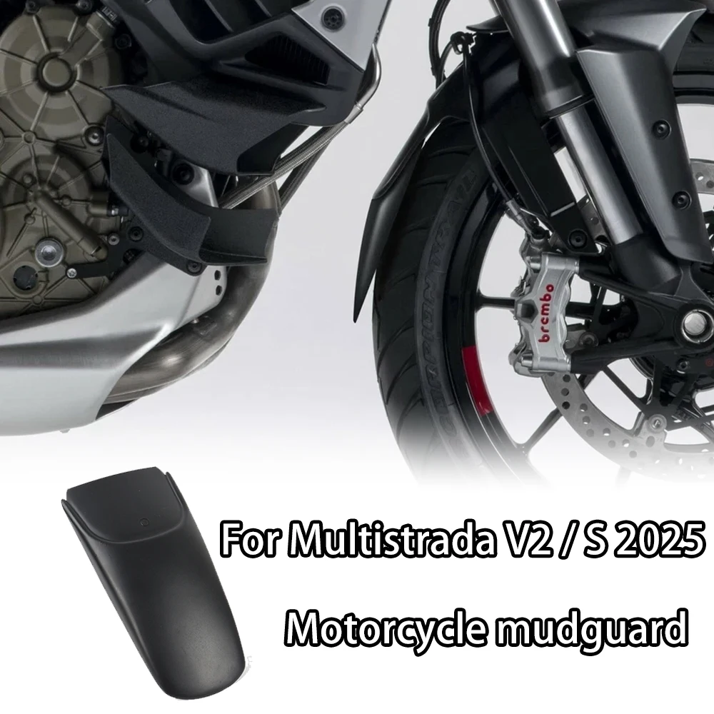 

For Ducati Multistrada V2 V2S 2025 Front Fender Mudguard Protector Extension Cover Universal Motorcycle Accessories