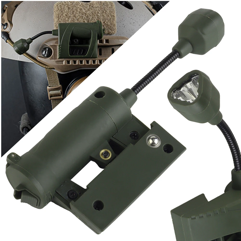 

MPLS CHARGE светильник для шлема 3-режимный светодиодный фонарик для шлема наружное ночное освещение для лазерной охоты, езды на велосипеде, рыбалки, шлема, лампа