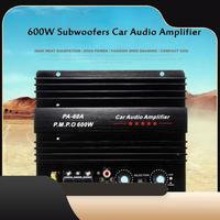 PA-60A 600W 12V Power Amplifier Board For Home Car Audio Amplifier S Powerful Bass Subwoofers Amp For Mono Car Modi-T44C
