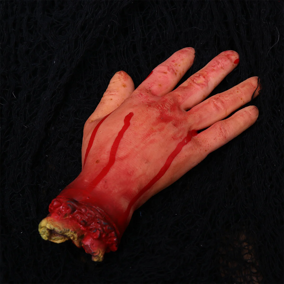 20 X12cm Severed Hand Blood Broken Sacry Accessories Halloween Bloody Stump Props