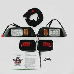 EZGO TXT LED Light Set Básico, Turn Signal, High Beam Golf Cart