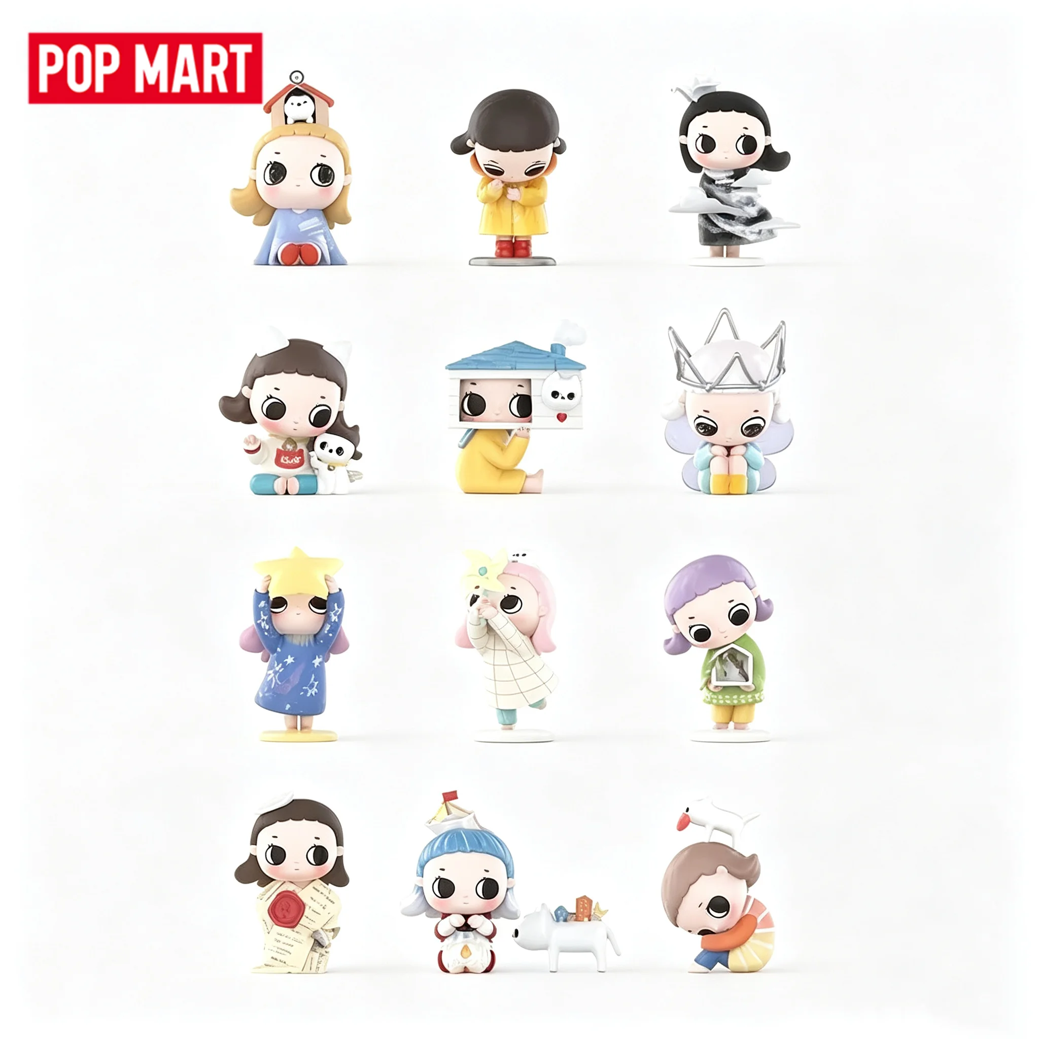 POP MART Nyota Growing Up By Your Way Series Trendy Blind Random Box Toys Mystery Box Guess Bag Action Figure Surprise Gift