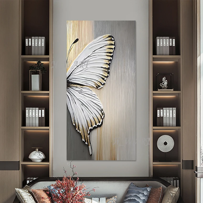 الذهب احباط الملمس الفن جدار تصميم بسيط مجردة اللوحات الزيتية سهلة قماش الفني بالجملة من صورة ثلاثية الأبعاد الديكور بدون إطار