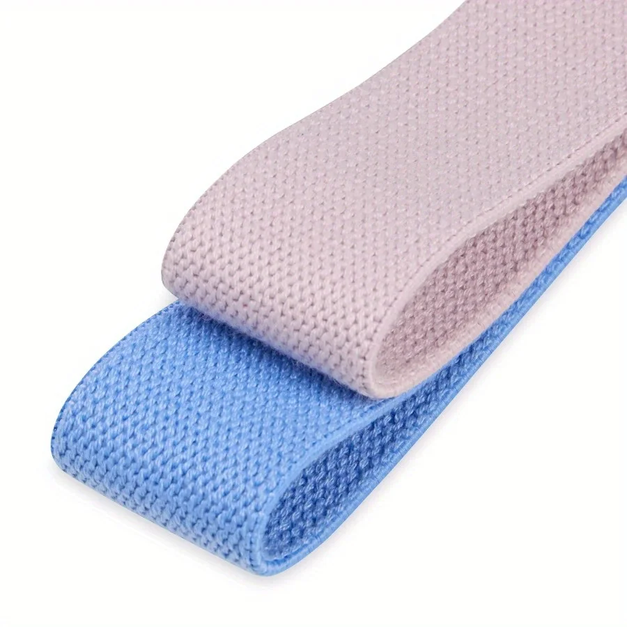 Fabric Super Wristbands, 2 Pack, kain Comfort-Grip tidak akan menggulung atau mengikat saat digunakan