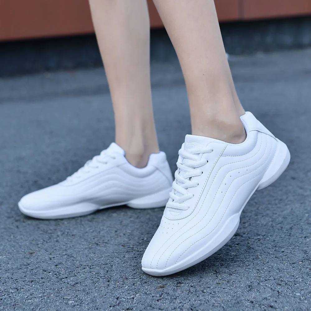 Competitive Aerobics Shoes Men Women Cheerleading Shoes Training Sports Shoes Performance Competitions Dance Shoes Breathable