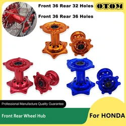 OTOM 36/32 Holes Motorcycle Front Rear Wheel Hub CNC Aluminum For HONDA CR125 CR250 CRF250R CRF450R CRF250X CRF450X Accessories