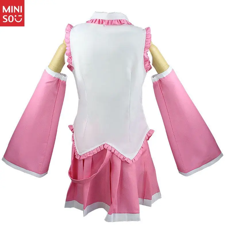 مجموعة Miniso الكاملة من Hatsune Miku التنكرية الرسمية، زي شخصيات الرسوم المتحركة للجنسين للرجال والنساء