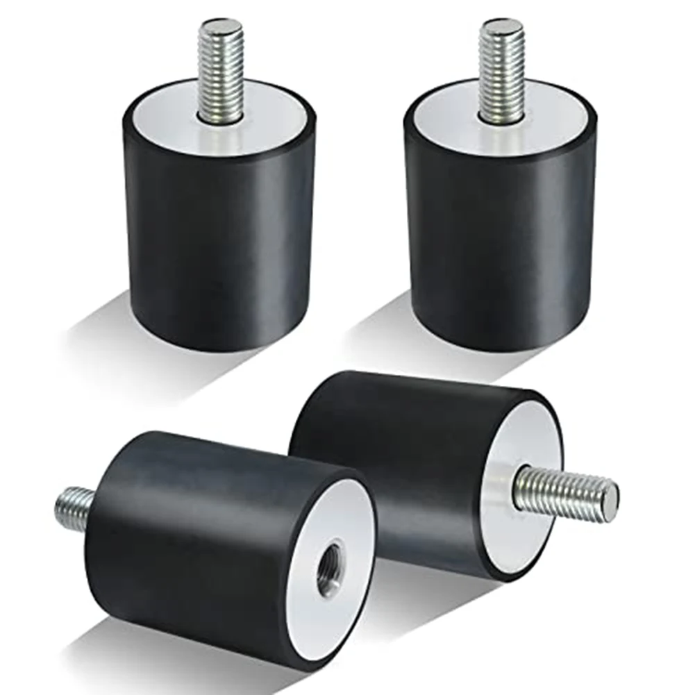 Rubber Vibration Dampening Mount 4 Piece Set for Wacker for neuson WP1540 WP1550 VP1135 VP1340 VP1550 VP2050 Compactors