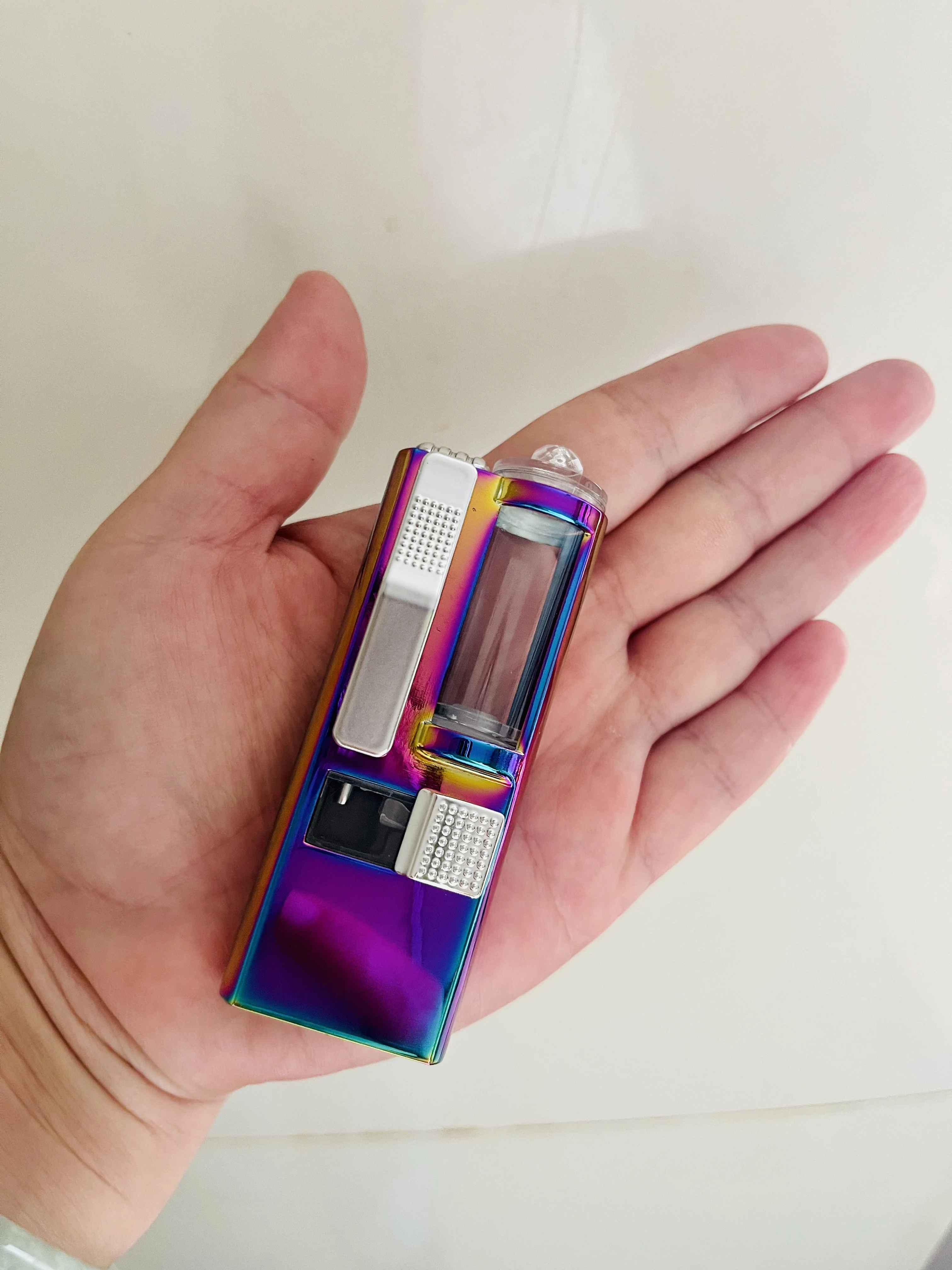 

Multifunction Portable Cigarette exploding bead Pusher box Cigarette Explosion Pops mini Push Machine