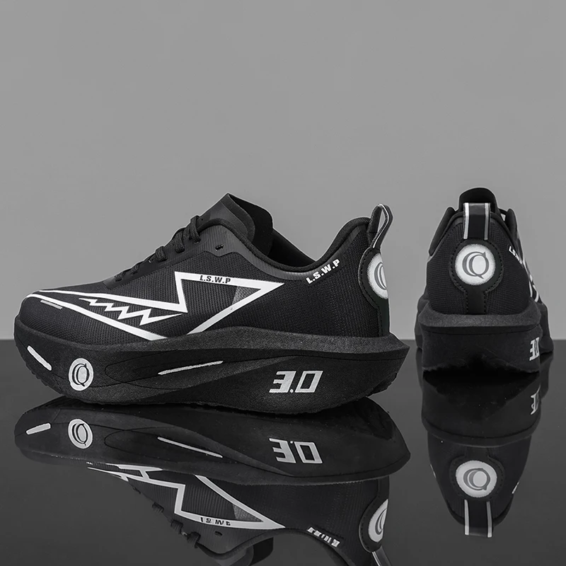 Herren-Laufschuhe, atmungsaktiv, bequem, stoßfest, Offroad- und Straßenlaufschuhe, rutschfeste Mesh-Schuhe, langlebig, leichte Outdoor-Camping-Laufschuhe, für alle Jahreszeiten geeignet, modische, lässige Wanderschuhe mit weicher Sohle – Detail 27