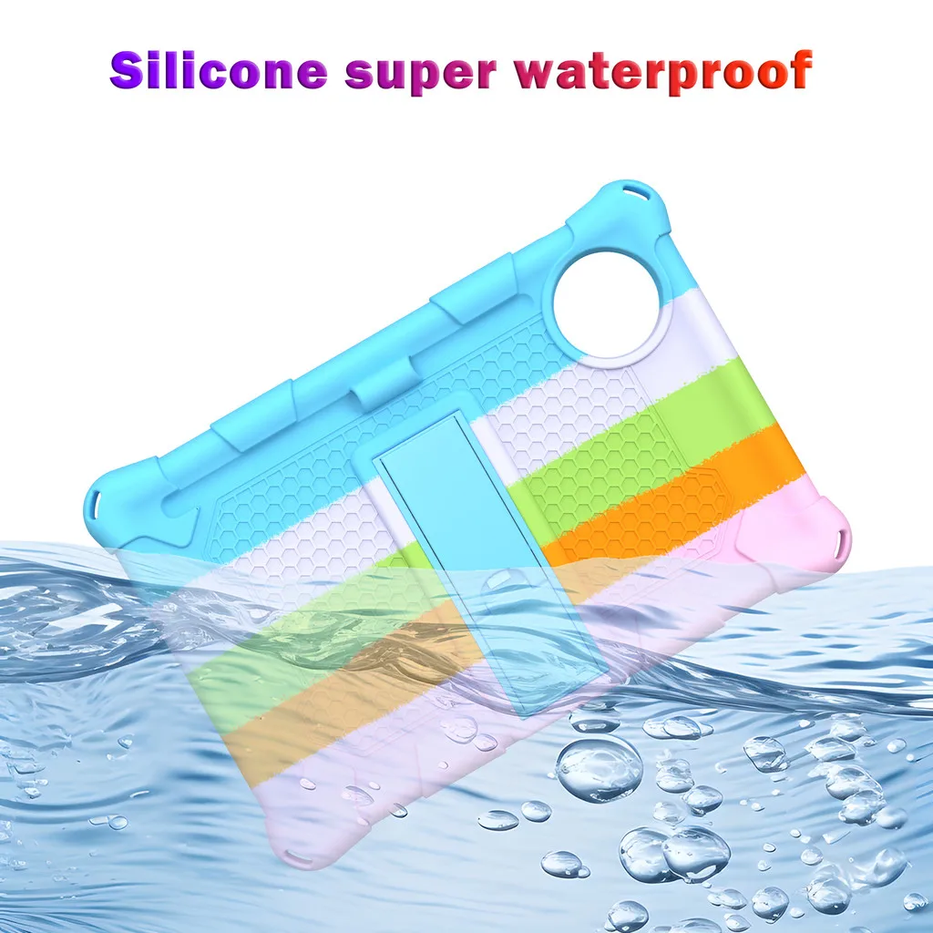 Silicone Case For Huawei MatePad Mini 8.8 inch 2025 Shockproof Back Stand Cover Protective Shell With Shoulder Strap With Pen