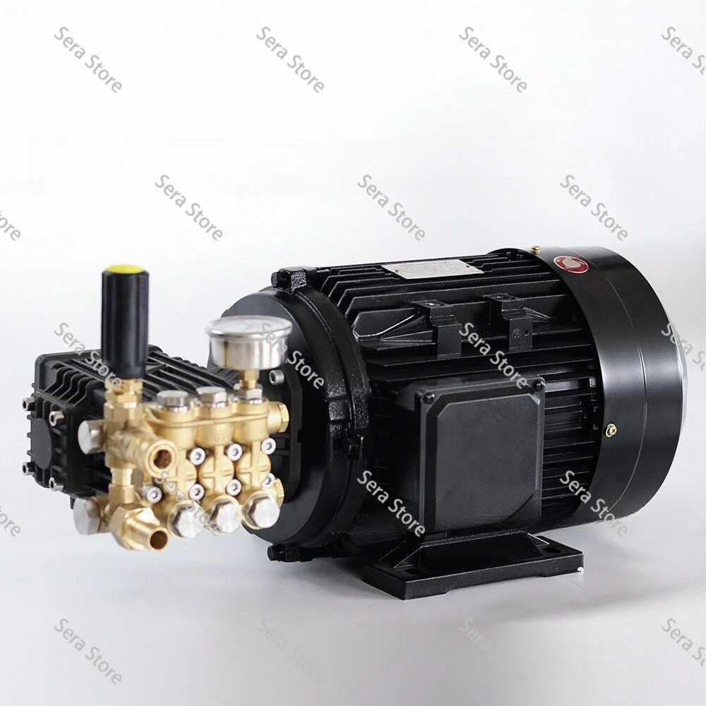 Factory high pressure cleaner All copper pump head directly connected to motor High pressure plunger copper motor pump  220/380V