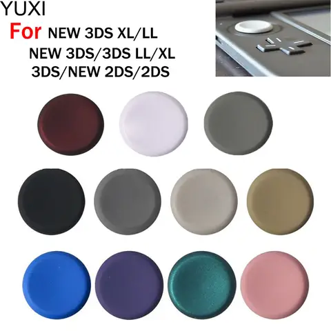 새로운 3DS 3DSXL LL 2DS 아날로그 컨트롤러 스틱 캡용 YUXI 1PC 2DS 3DS LL XL 썸스틱 버튼 용 3D 조이스틱 캡