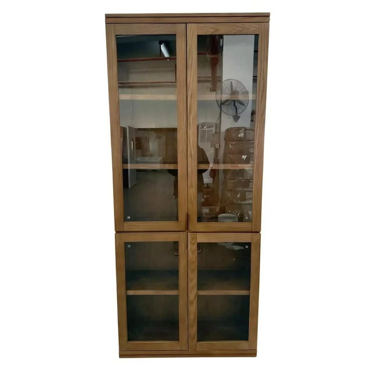 

yu-LED Light Wood Showcase Customized Showcase for Shopping Mall*