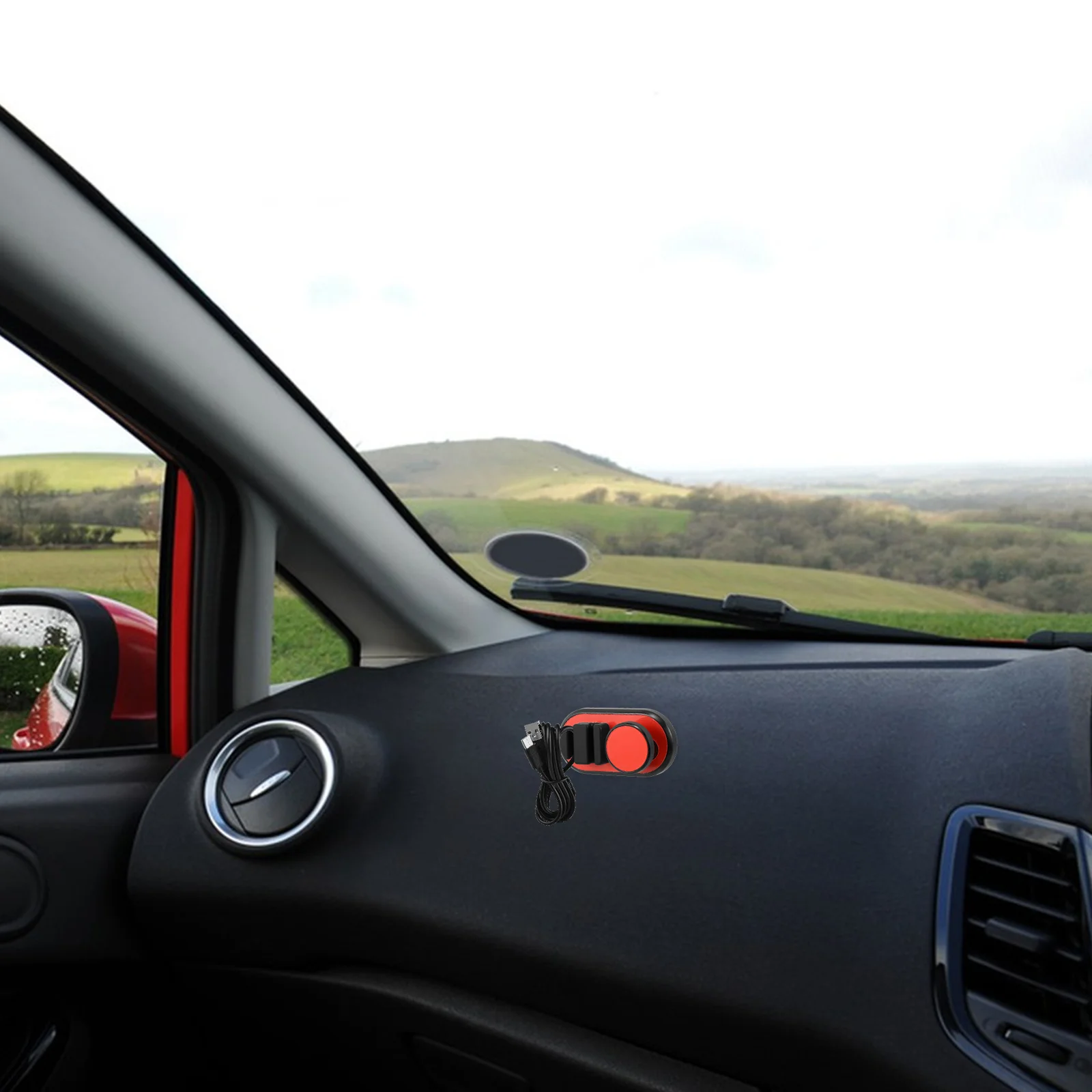 

Multipurpose Desktop Charging Cable Organizer Wire Management Clips for Desk and Car Stylish Design Durable Material Compact