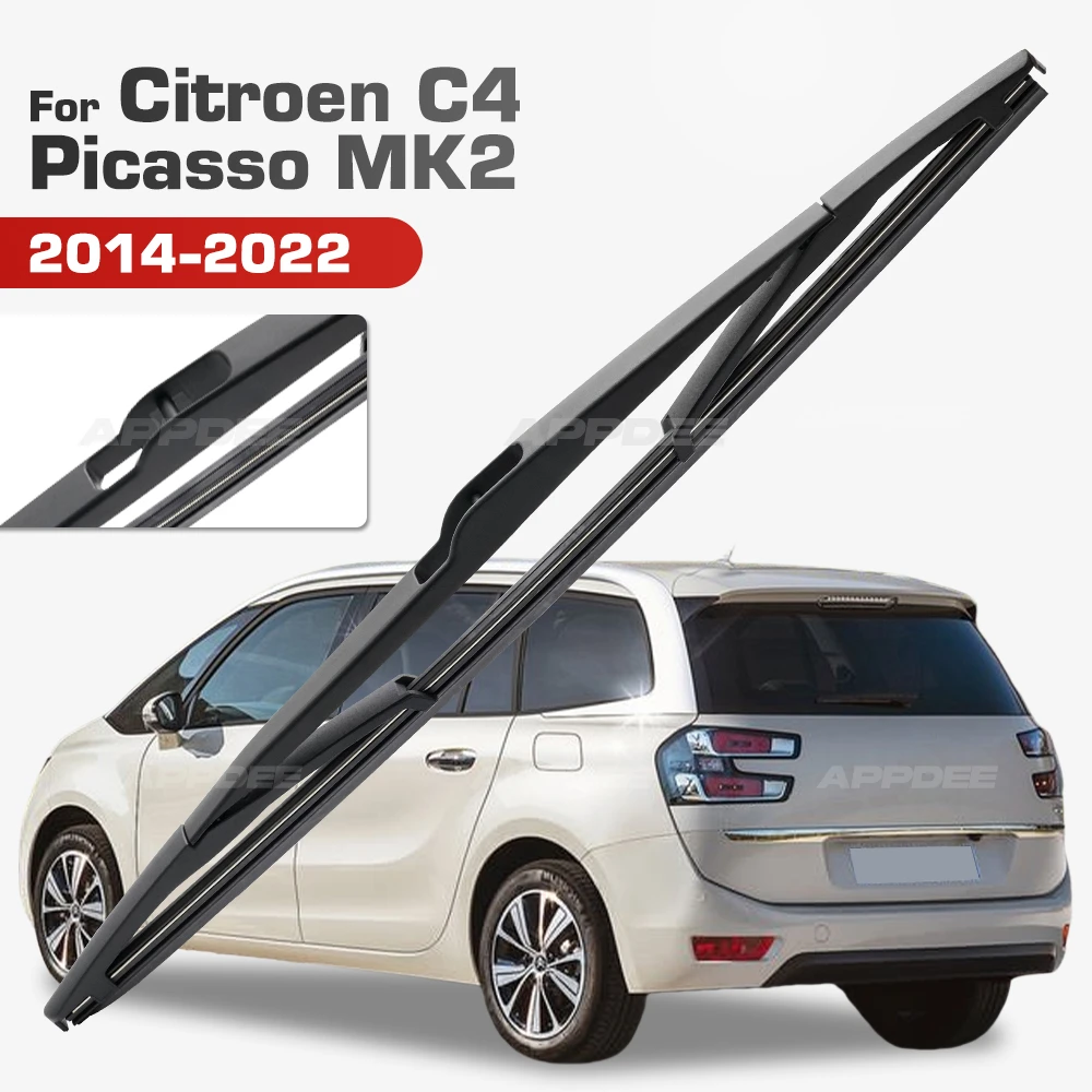 

Wiper 14" Rear Wiper Blades Set For Citroen C4 Picasso MK2 2014-2022 2021 2020 2019 2018 Windshield Windscreen Window Brushes