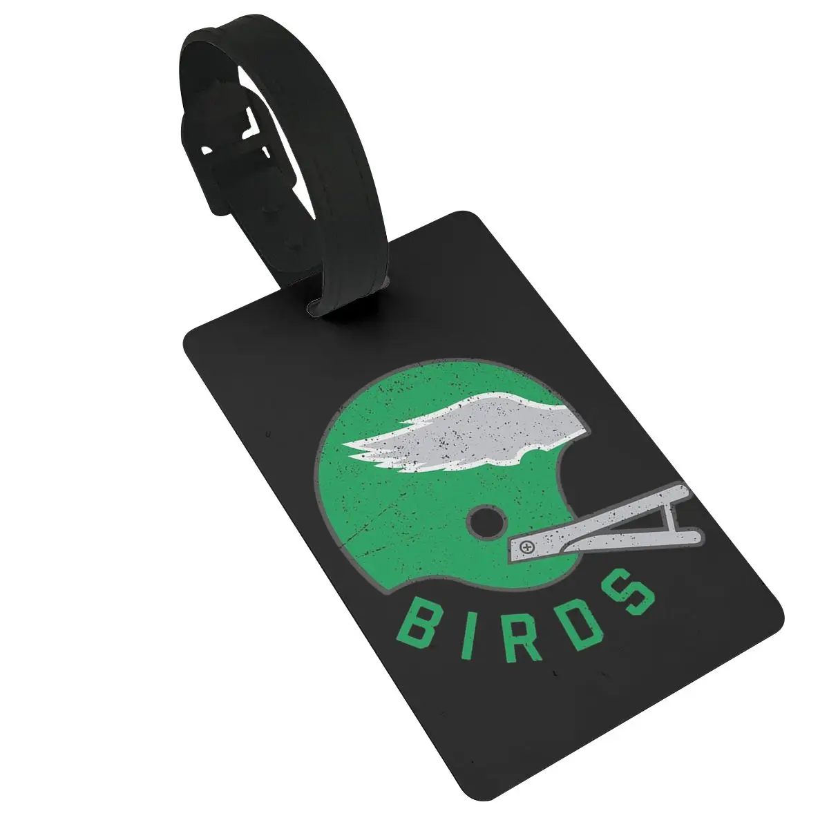 Philadelphia Eagles DamgoodGame Lid Graphic Luggage Tags Suitcase Travel Baggage Boarding Tag Label Holder ID Name Address