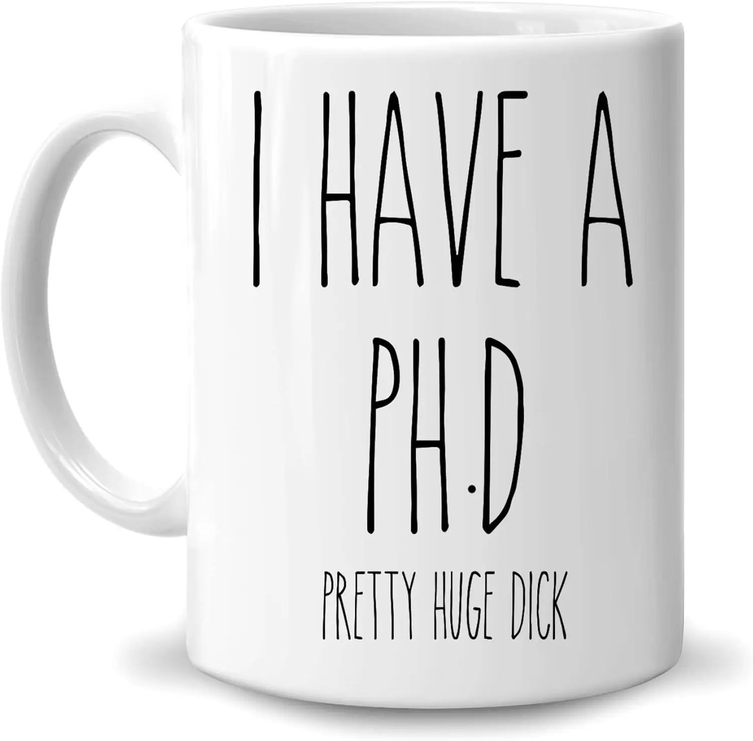 Hyturtle Funny Gifts for Him Husband Boyfriend from Wife Girlfriend - Birthday Christmas Anniversary Valentine - I Have A Ph.D D