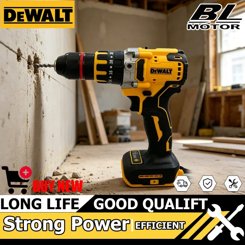 

Аккумуляторная дрель-шуруповерт DEWALT DCD791 с бесщеточным двигателем – многофункциональный электроинструмент с функцией привода