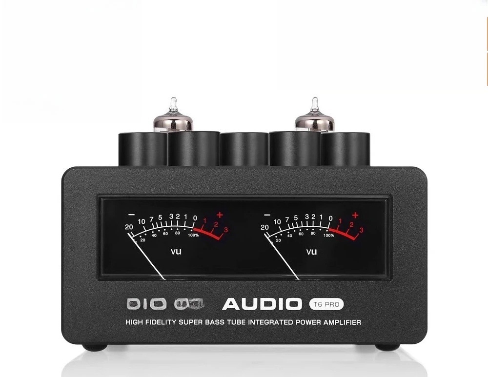 

HIFI 300W Ultra High Power Tube Amplifier Bluetooth Amplifier VU Meter Desktop Tube Amplifier