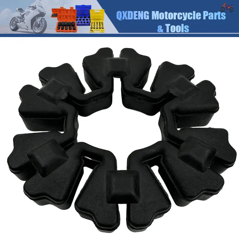 

Pulsar 135 Motorcycle Damper Buffer Rubber Set For Bajaj Pulsar N160 N250 2021-2025 Boxer 150 Rear Hub Buffer Rubber Replacement
