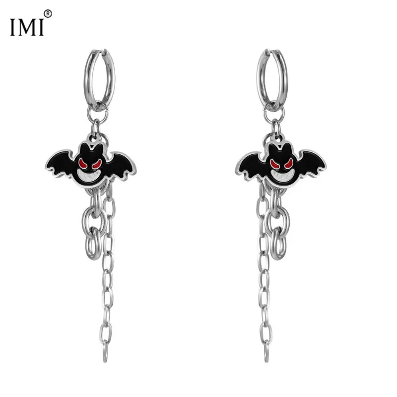 

Хэллоуин Мода Личность Демон Летучая Мышь Узор Кисточкой YE170